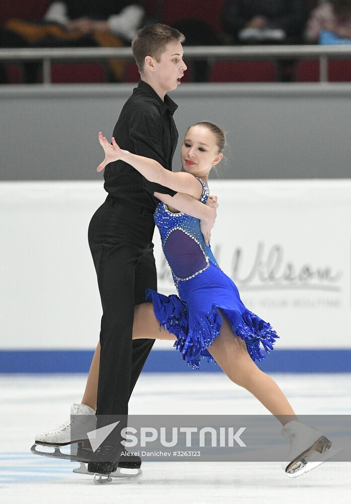 Russian Figure Skating Championships. Ice dance. Short program