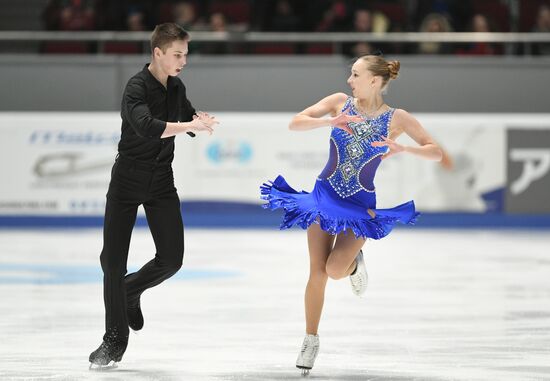 Russian Figure Skating Championships. Ice dance. Short program