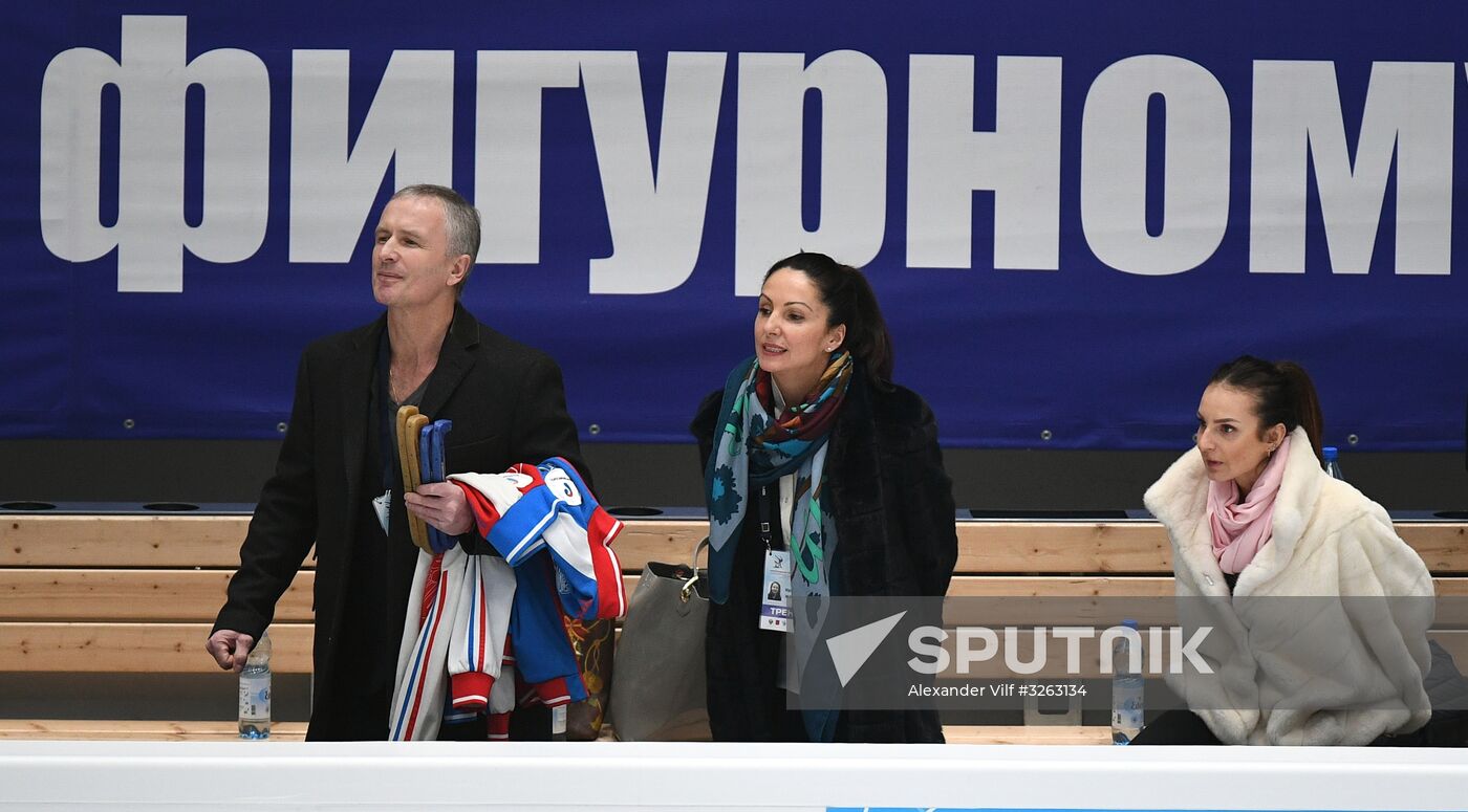 Russian Figure Skating Championships. Ice dance. Short program