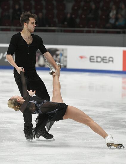 Russian Figure Skating Championships. Ice dance. Short program