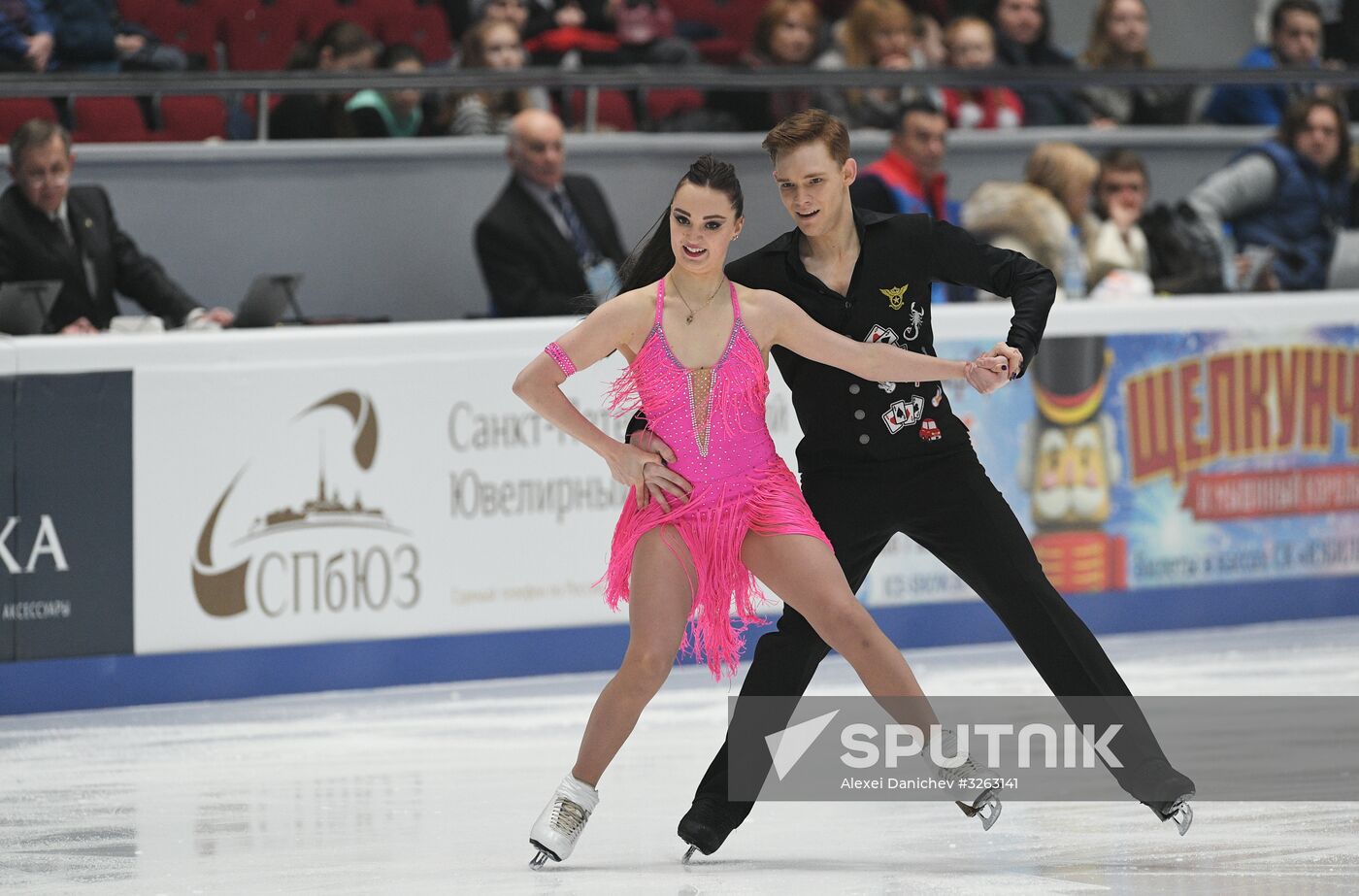 Russian Figure Skating Championships. Ice dance. Short program