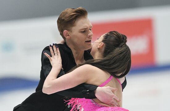 Russian Figure Skating Championships. Ice dance. Short program