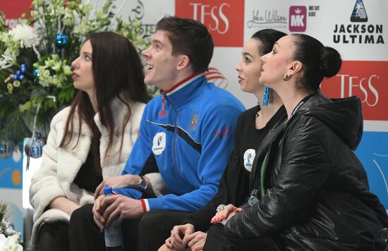 Russian Figure Skating Championships. Ice dance. Short program