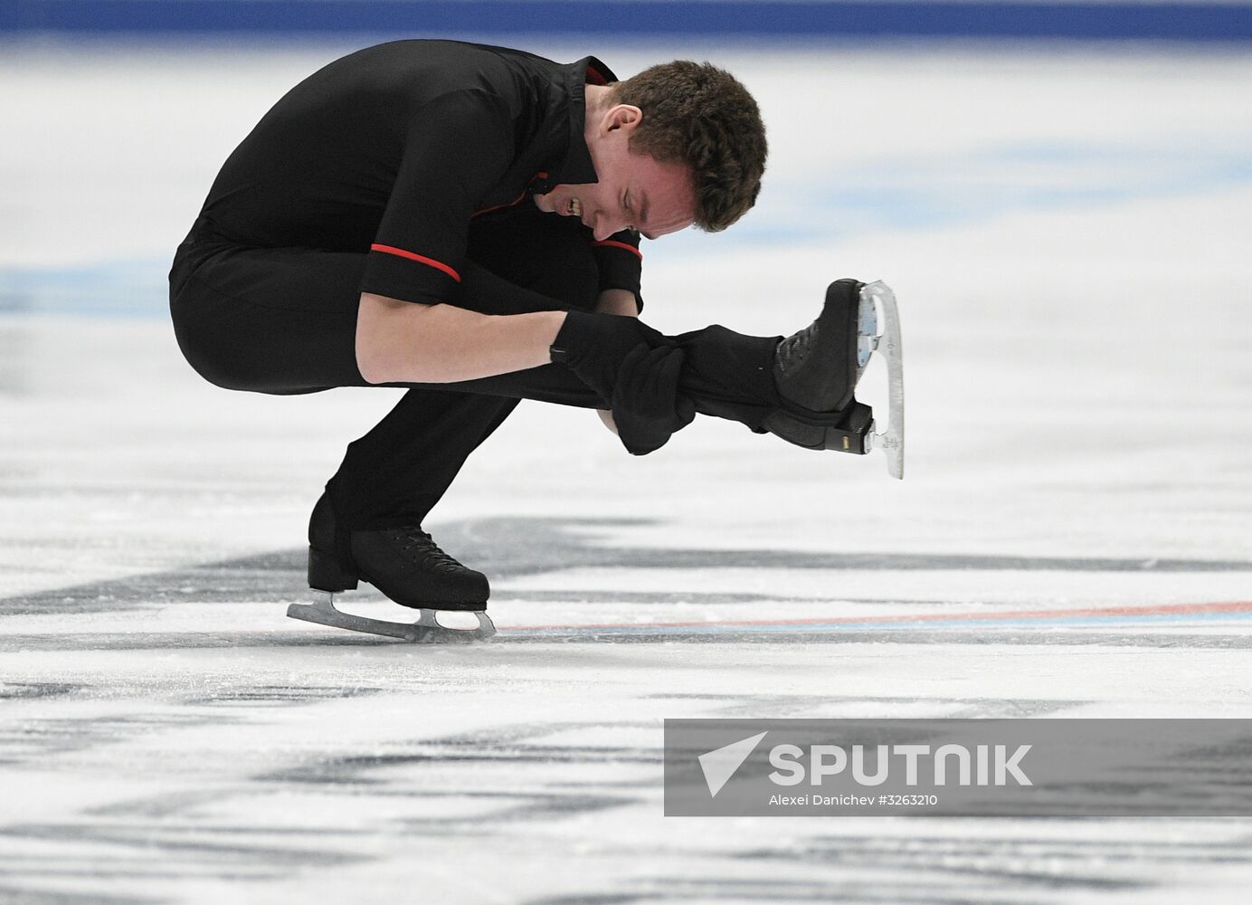 Russian Figure Skatin Championships. Men. Short program