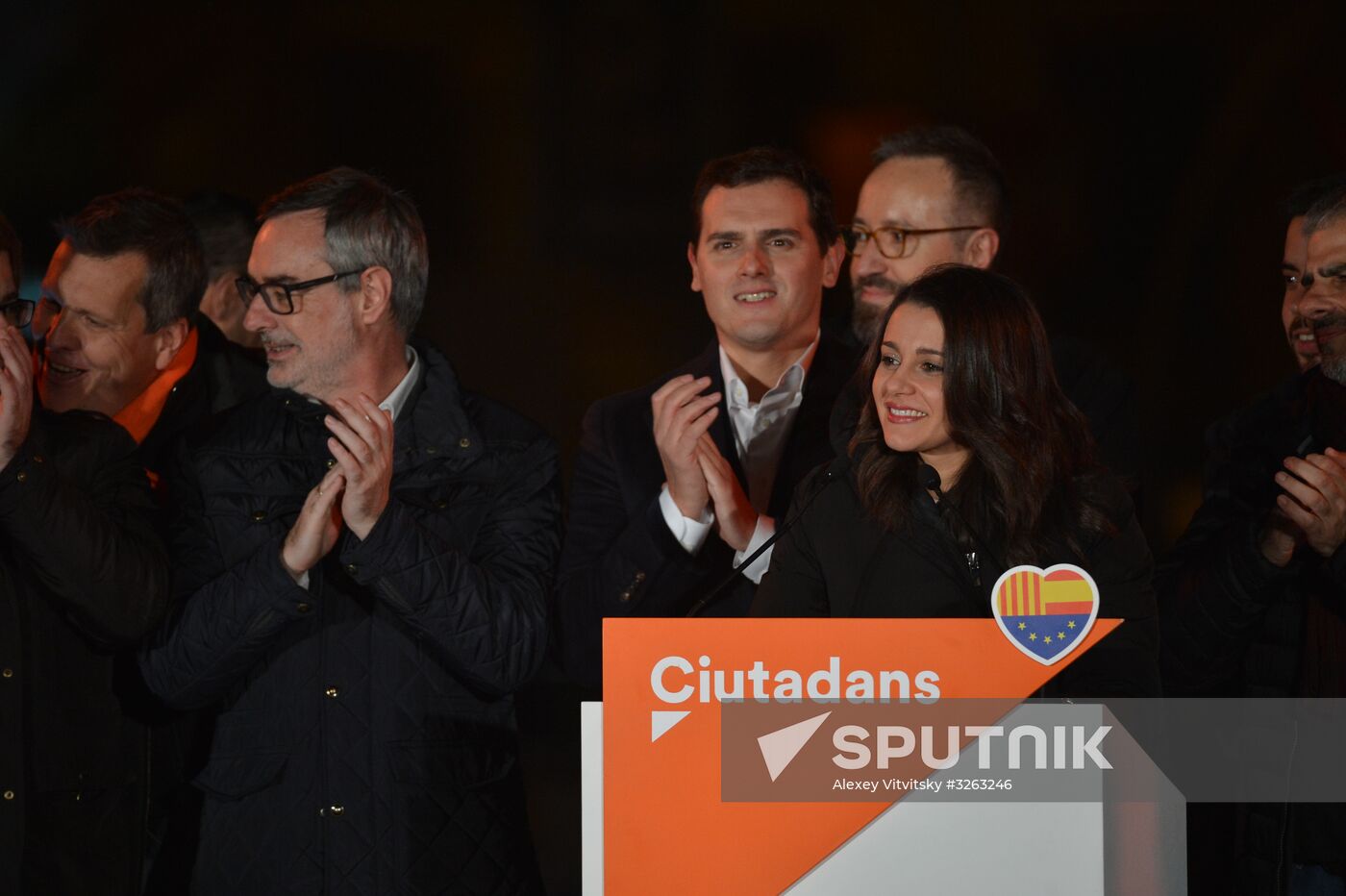 Anonymous march in Barcelona