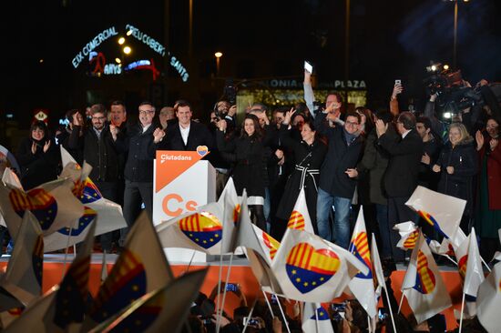 Anonymous march in Barcelona