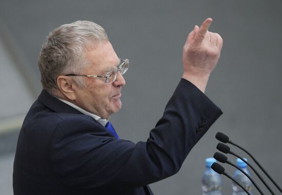 State Duma plenary meeting