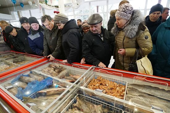 Portovy fish store opens at Kaliningrad Sea Port