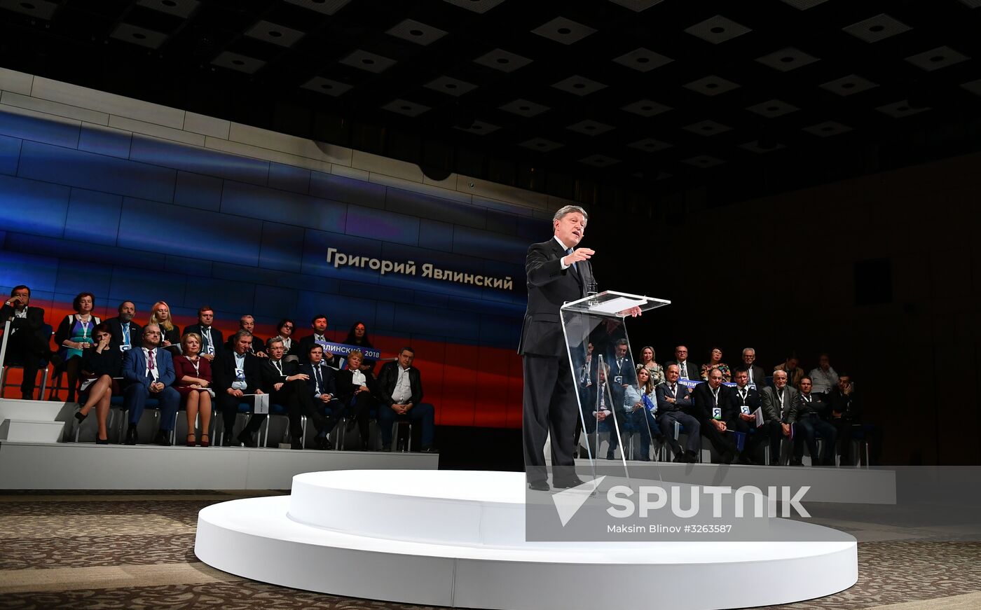 Yabloko party congress