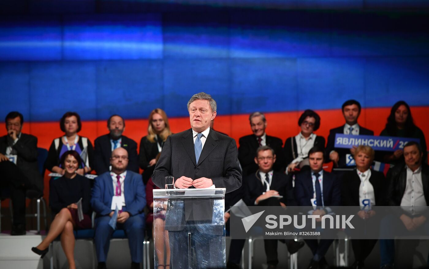 Yabloko party congress