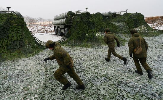 S-400 Air Defense Missile System battalion takes up duty near Vladivostok