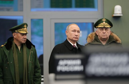 President Putin visits Peter the Great Strategic Missile Force Academy