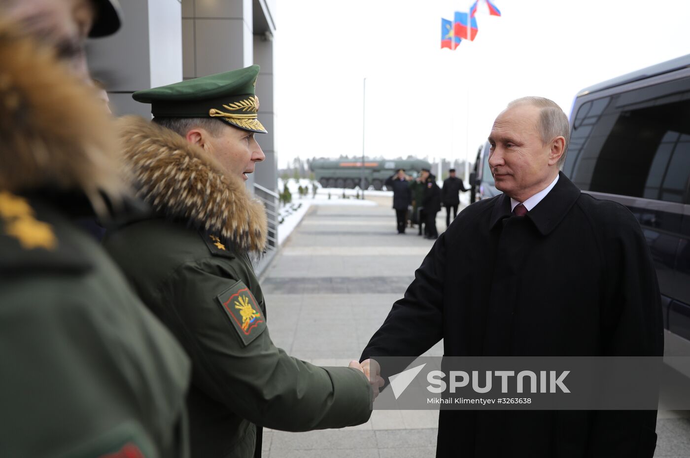 President Vladimir Putin visits Peter the Great Military Academy of Strategic Missile Forces