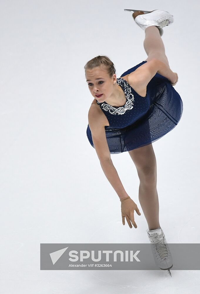 Russian Figure Skating Championships. Women. Short program