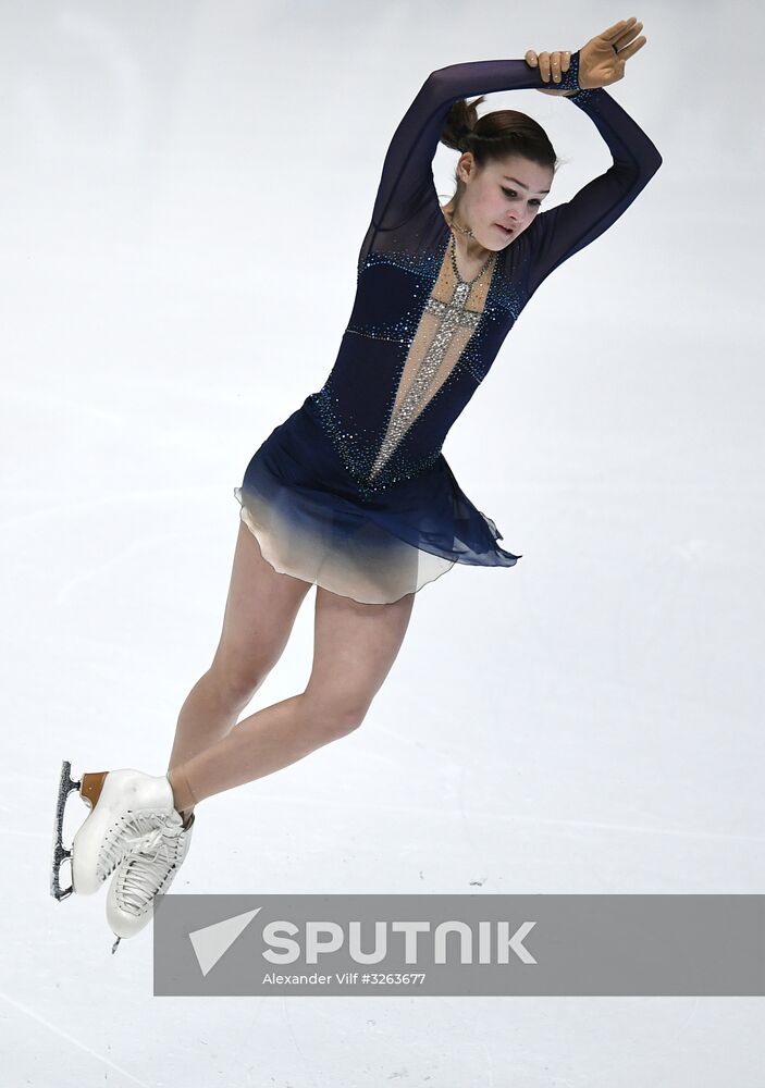 Russian Figure Skating Championships. Women. Short program