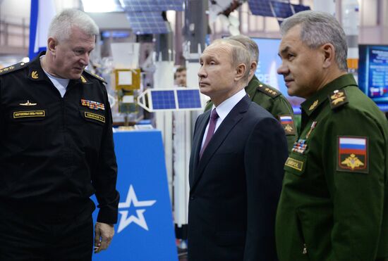 President Putin visits Peter the Great Strategic Missile Force Academy