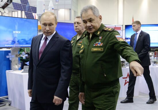 President Putin visits Peter the Great Strategic Missile Force Academy