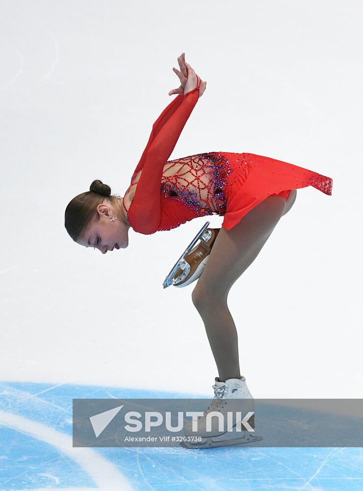 Russian Figure Skating Championships. Women's singes. Short program