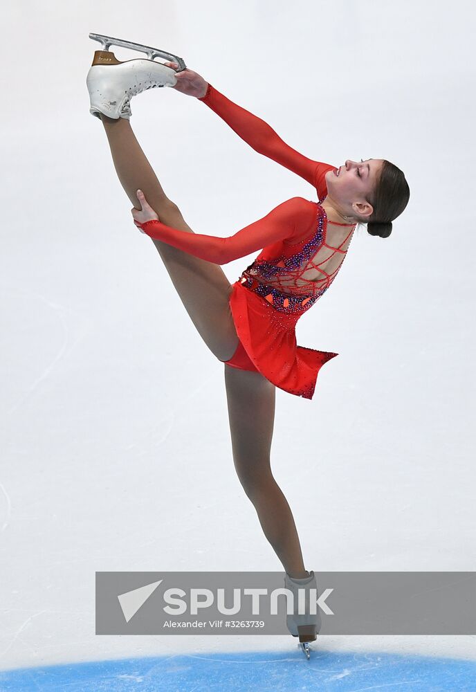 Russian Figure Skating Championships. Women. Short program