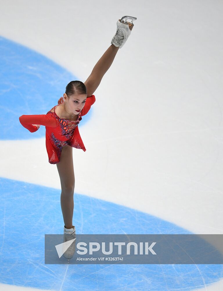 Russian Figure Skating Championships. Women. Short program