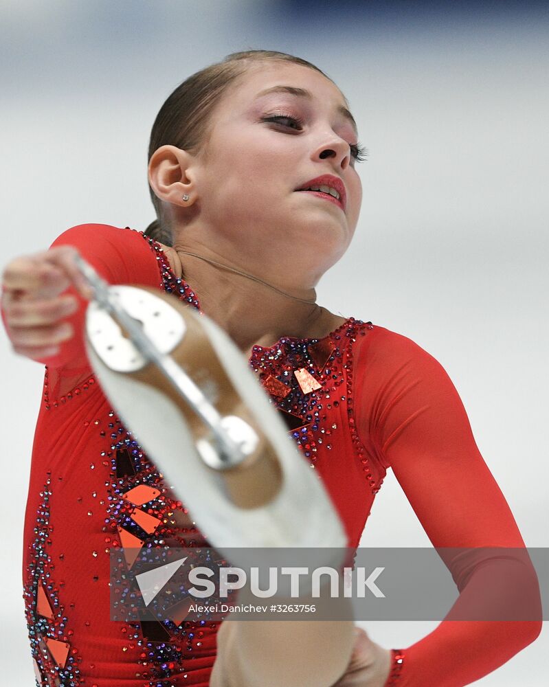 Russian Figure Skating Championships. Women's singes. Short program