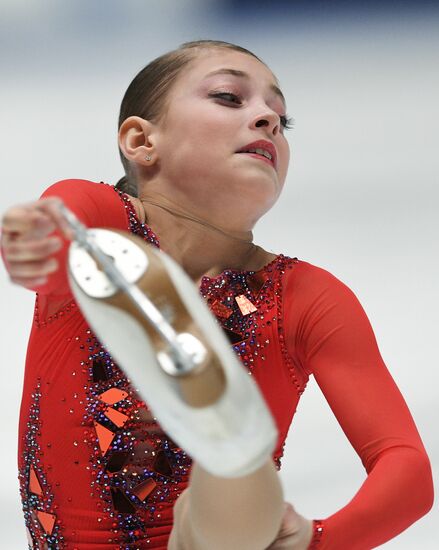 Russian Figure Skating Championships. Women's singes. Short program