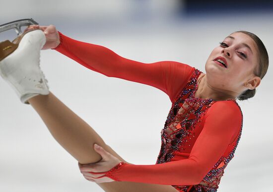 Russian Figure Skating Championships. Women's singes. Short program
