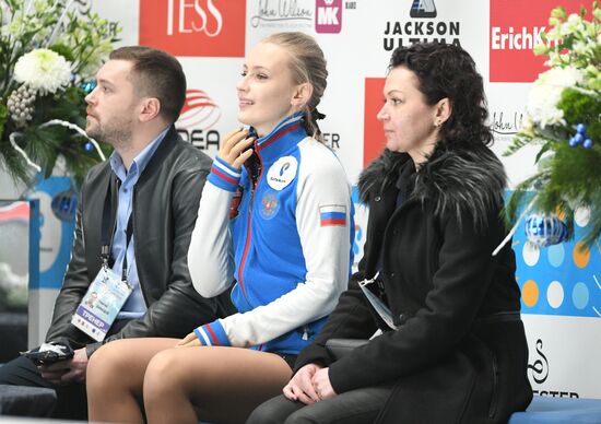 Russian Figure Skating Championships. Women. Short program