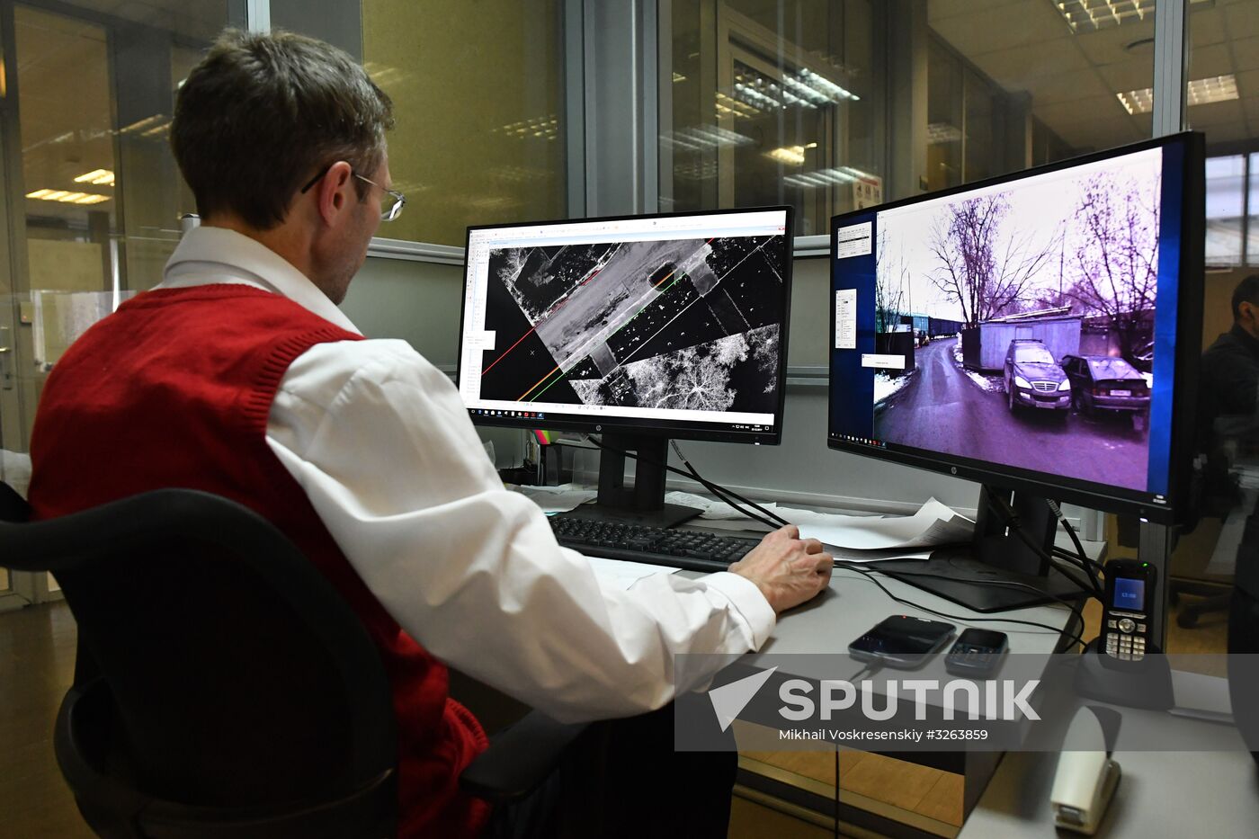 'Motor roads' Situation Monitoring Centre in Moscow