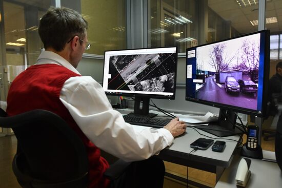 'Motor roads' Situation Monitoring Centre in Moscow