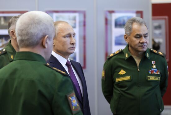 President Putin visits Peter the Great Strategic Missile Force Academy