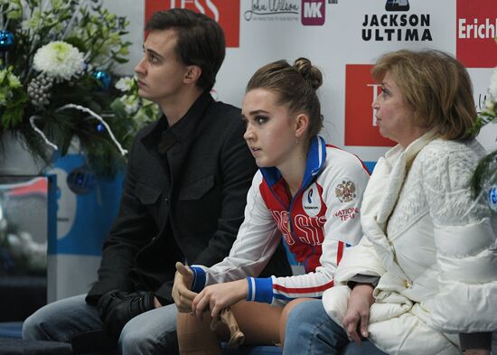 Russian Figure Skating Championships. Women. Short program