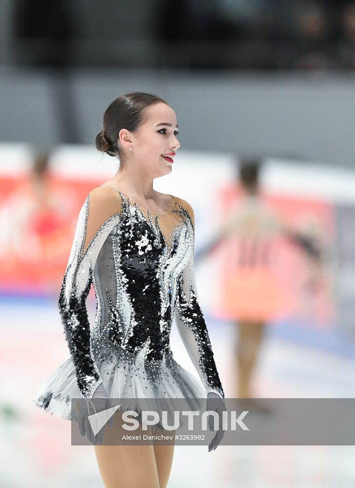 Russian Figure Skating Championships. Women. Short program