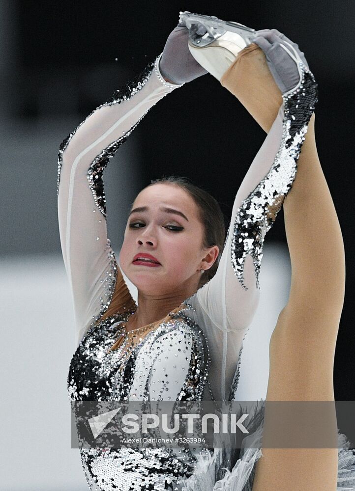 Russian Figure Skating Championships. Women. Short program