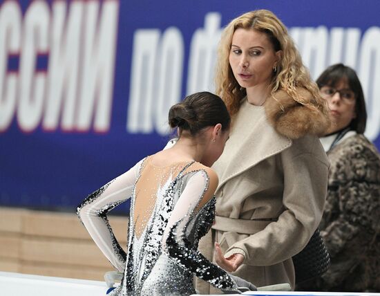 Russian Figure Skating Championships. Women. Short program