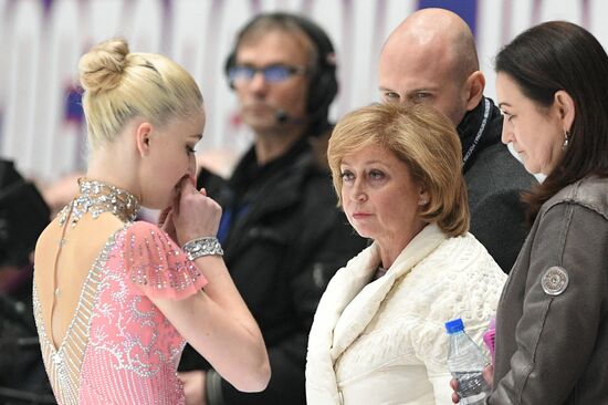 Russian Figure Skating Championships. Women. Short program