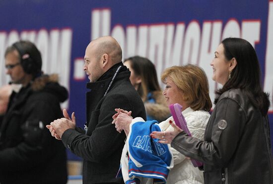 Russian Figure Skating Championships. Women. Short program