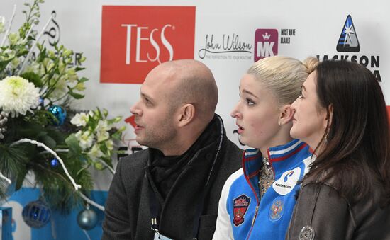 Russian Figure Skating Championships. Women. Short program