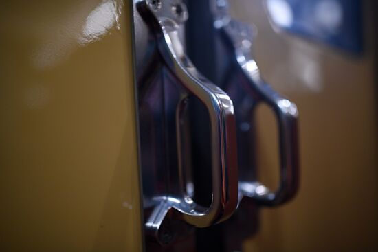 Night in the Metro in Moscow