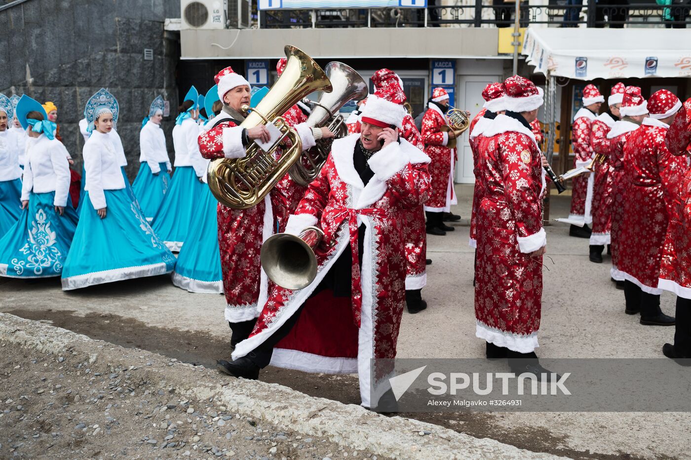 Father Frost parade
