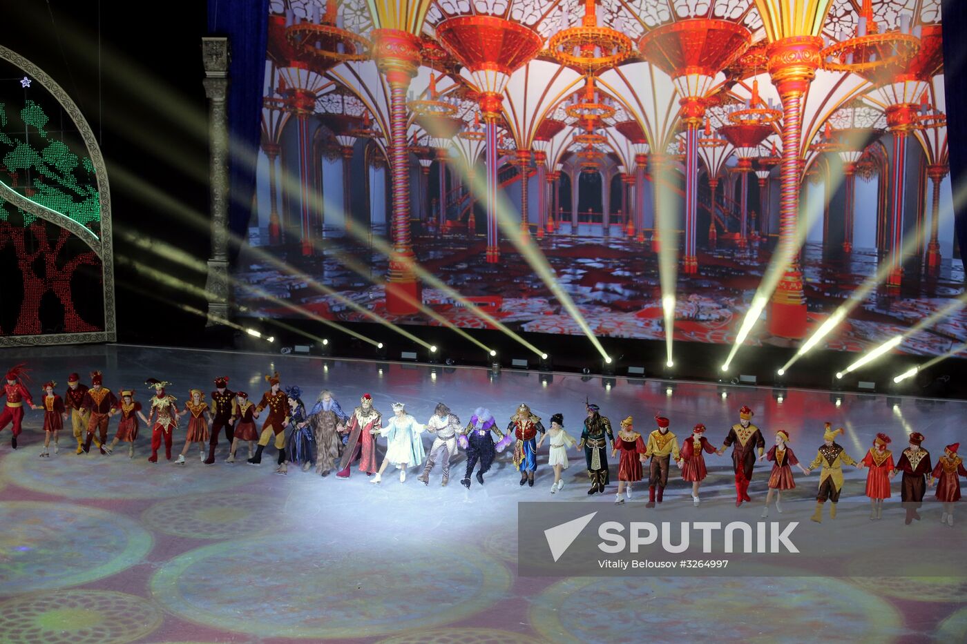 Ruslan and Ludmila musical on ice premiered