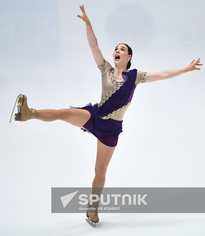 Russian Figure Skating Championships. Women's free skate