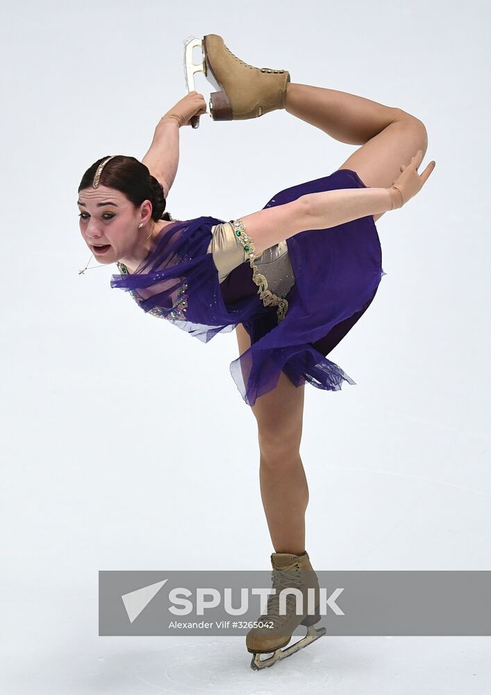 Russian Figure Skating Championships. Women's free skate