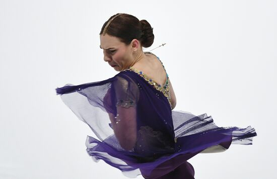 Russian Figure Skating Championships. Women's free skate