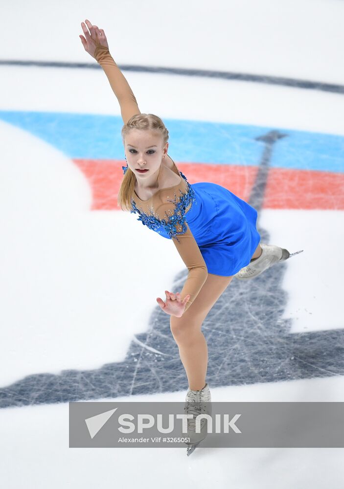 Russian Figure Skating Championships. Women's free skate