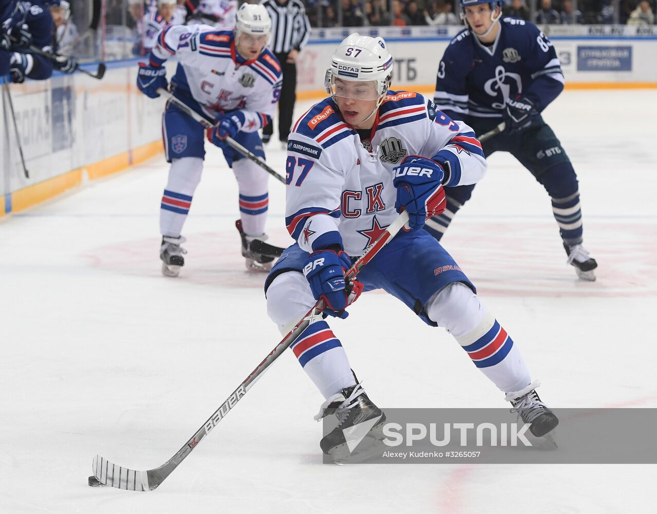 Kontinental Hockey League. Dynamo vs. SKA