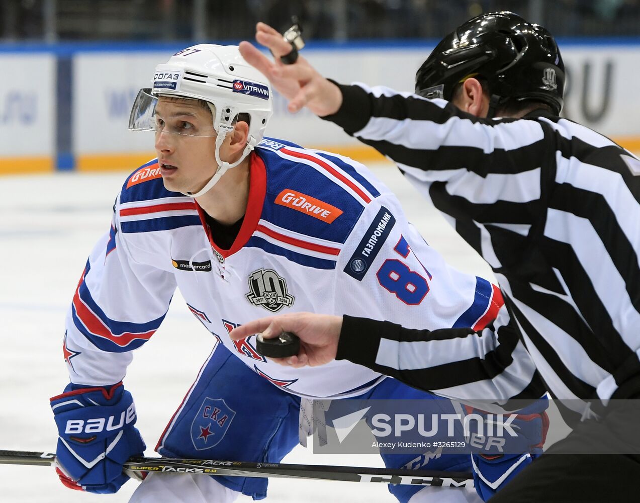 Kontinental Hockey League. Dynamo vs. SKA