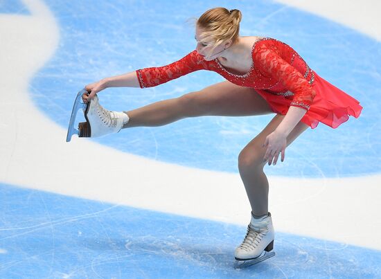 Russian Figure Skating Championships. Women's free skate