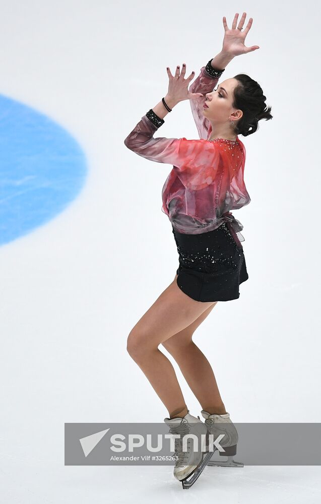 Russian Figure Skating Championships. Women's free skate