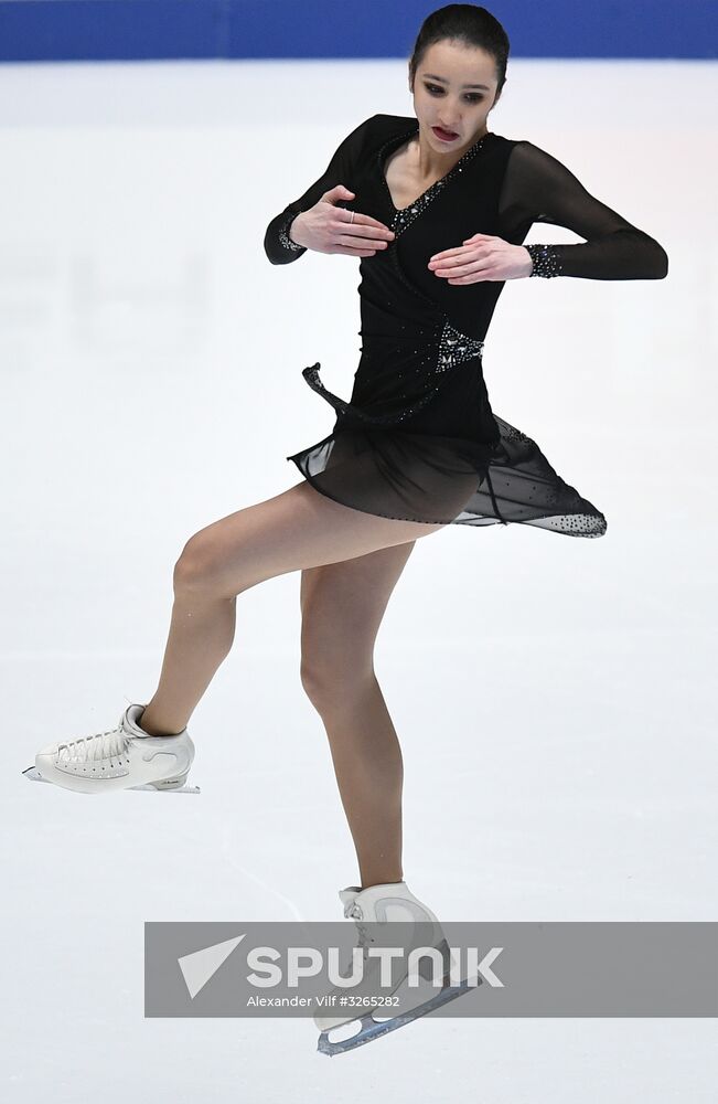 Russian Figure Skating Championships. Women's free skate